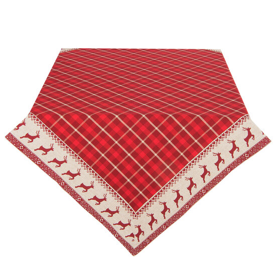 Tafelkleed 150*250 cm Rood | NOC05 | Clayre &amp; Eef