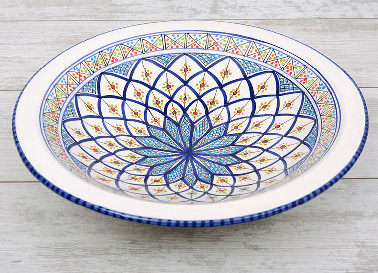 Shebka salade serveer schaal &Oslash; 30 cm | SOR.AE.30 | Dishes &amp; Deco 1