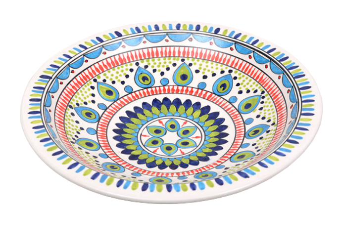 Pavo Pauw salade serveer schaal &Oslash; 30 cm | SOR.PA.30 | Dishes &amp; Deco