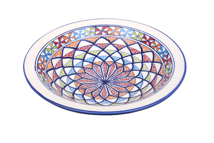 Naoura salade serveer schaal &Oslash; 40 cm | SOR.AR.40 | Dishes &amp; Deco