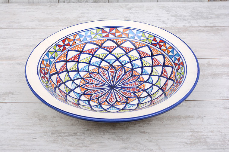 Naoura salade serveer schaal &Oslash; 40 cm | SOR.AR.40 | Dishes &amp; Deco 1