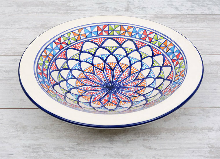 Naoura salade serveer schaal &Oslash; 35 cm | SOR.AR.35 | Dishes &amp; Deco 1