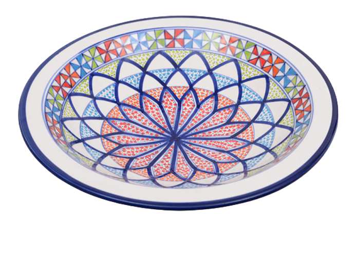 Naoura salade serveer schaal &Oslash; 30 cm | SOR.AR.30 | Dishes &amp; Deco