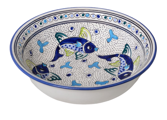 Poisson saladier &Oslash; 30 cm | SS.AD.30 | Dishes &amp; Deco