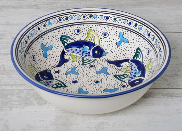 Poisson saladier &Oslash; 30 cm | SS.AD.30 | Dishes &amp; Deco 1