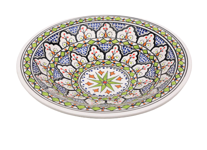 Azis salade serveer schaal &Oslash; 35 cm | SOR.AZ.35 | Dishes &amp; Deco