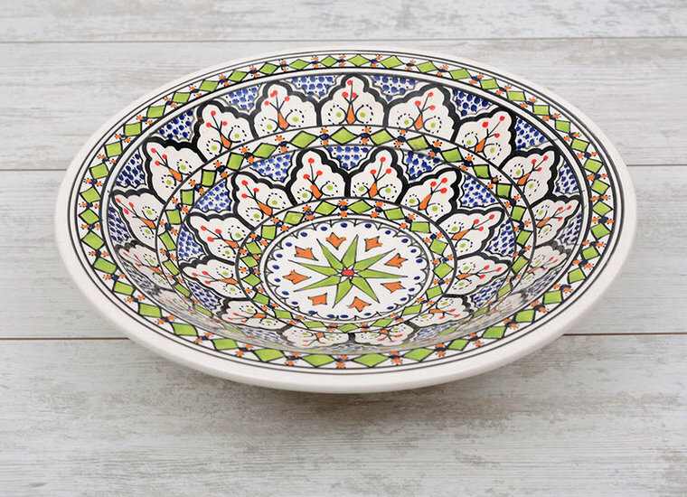 Azis salade serveer schaal &Oslash; 35 cm | SOR.AZ.35 | Dishes &amp; Deco 1