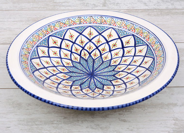 Shebka salade serveer schaal &Oslash; 40 cm | SOR.AE.40 | Dishes &amp; Deco 1