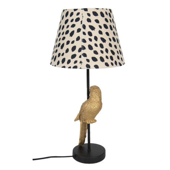 Clayre &amp; Eef   | Tafellamp Lamp Meerkleurig &oslash; 25x51 cm E27/max 1x60W | 6LMC0032