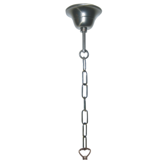 Clayre &amp; Eef   | Snoerpendel Ketting Tiffany Goudkleurig 130 cm E27/max 3x60W | 5LL-98