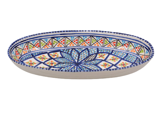 Shebka schaal ovaal 30 cm | OS.AE.30 | Dishes &amp; Deco