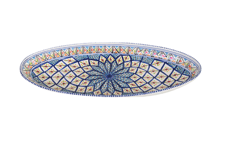 Shebka schaal ovaal 40 cm | OS.AE.50 | Dishes &amp; Deco