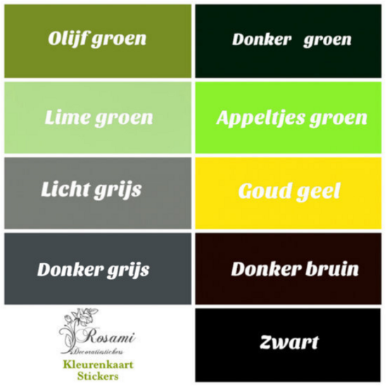 Sticker kroon met naam / eigen tekst | Rosami Decoratiestickers 3