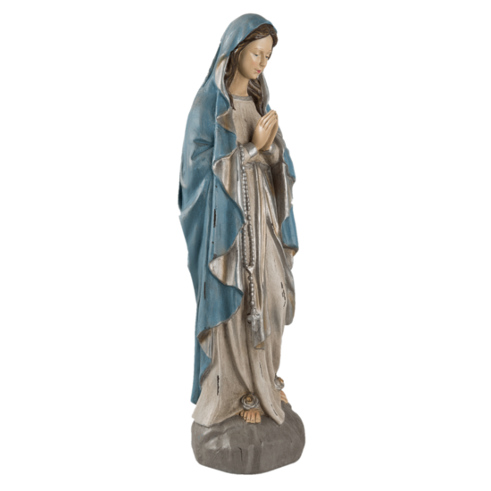 Decoratie beeld Maria 15*11*50 cm Grijs | 6PR1141 | Clayre &amp; Eef 1