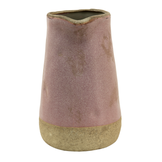 6CE1381L Decoratieve Schenkkan Roze, Beige 2200 ml 20*14*23 cm Roze | 6CE1381L | Clayre &amp; Eef 3