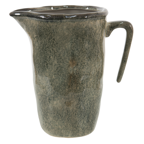 6CE1403 Decoratieve Schenkkan Groen 1850 ml 22*14*22 cm Groen | 6CE1403 | Clayre &amp; Eef