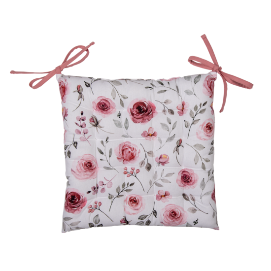 RUR29 Stoelkussen Foam Roze 40*40*4 cm 40*40*4 cm Roze | RUR29 | Clayre &amp; Eef