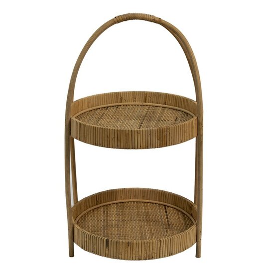 6RO0559 Etag&egrave;re 2 laags Bruin &oslash; 30*54 cm &oslash; 30*54 cm Bruin | 6RO0559 | Clayre &amp; Eef