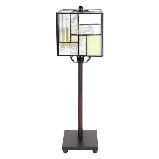 5ll-6190-tiffany-tafellamp-131328-cm-e14-max-125w-bruin-beige-wit-glas-metaal-vierkant-tiffany-bureaulamp-tiffany-lampen