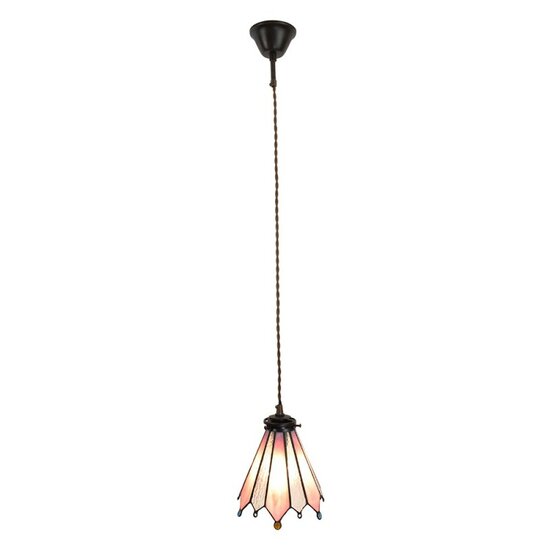 5ll-6218-hanglamp-tiffany-1815115-cm-e14-max-125w-roze-glas-metaal-rond-hanglamp-eettafel