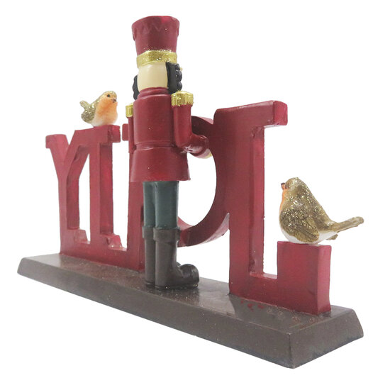 Clayre &amp; Eef   | Kerstdecoratie Beeld Rood 18x4x11 cm | 6PR4847