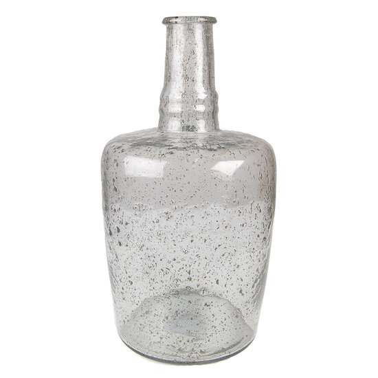 Clayre &amp; Eef   | Vazen glas Transparant &oslash; 21x38 cm | 6GL4270