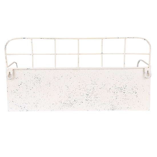 Clayre &amp; Eef   | Wandrek Beige 38x14x20 cm | 6Y4768