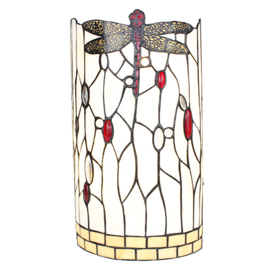 Clayre &amp; Eef   | Wandlamp Tiffany 20x10x36 cm E14/max 2x25W | 5LL-6303