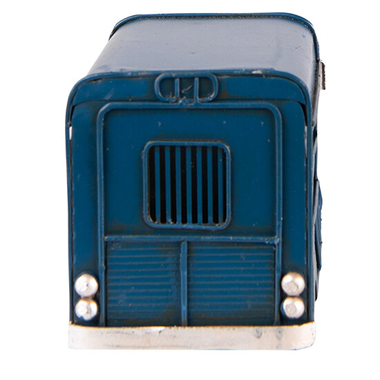 Clayre &amp; Eef   | Decoratie bus Blauw 16x7x9 cm | 6Y4958