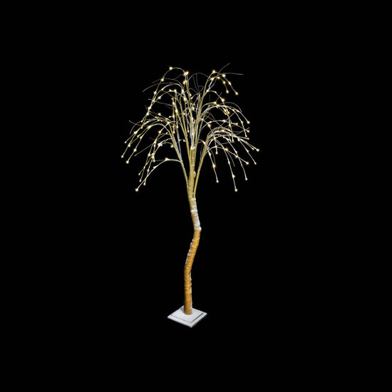 Dekoratief | Decoratieboom &#039;Firework&#039; lichtbr./goud, 180 LEDs, 180cm | A205791