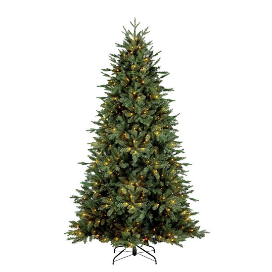 Clayre &amp; Eef   | Kunstkerstboom met 350 LED Groen &oslash; 119x210 cm | 50-292210-SMART