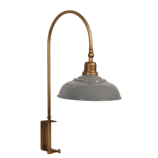 Clayre &amp; Eef   | Wandlamp Goudkleurig 33x21x48 cm E14/max 1x60W | 6LMP785