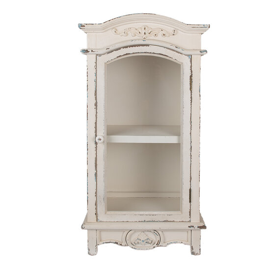 Clayre &amp; Eef   | Wandkast Wit 45x30x88 cm | 5H0668