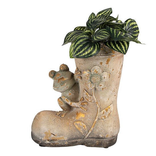 Clayre &amp; Eef   | Bloempot Binnen Bruin 26x15x30 cm | 6MG0036