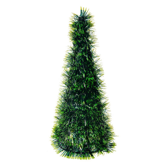 Clayre &amp; Eef   | Kerstdecoratie Kerstboom Groen &oslash; 17x38 cm | 65542M