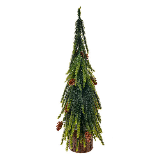 Clayre &amp; Eef   | Kunstkerstboom Groen 12x12x38 cm | 65577