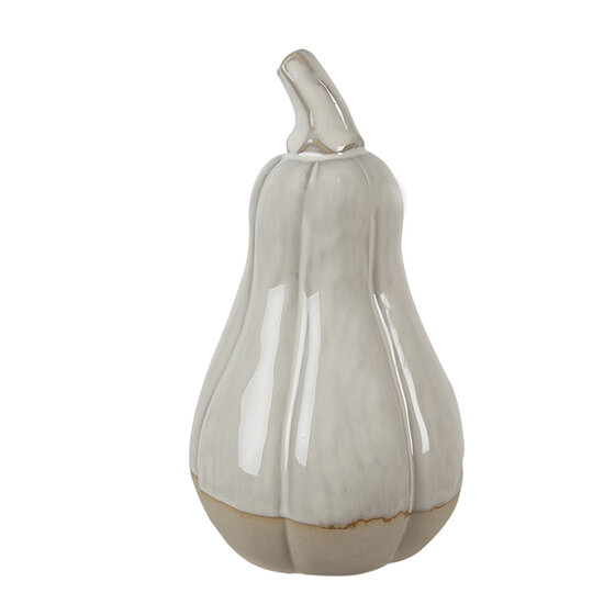 Clayre &amp; Eef   | Decoratie Pompoen Beige &oslash; 11x18 cm | 6CE1594L