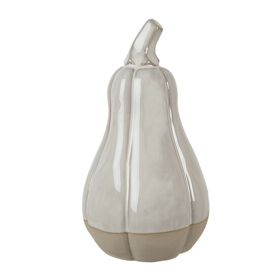 Clayre &amp; Eef   | Decoratie Pompoen Beige &oslash; 9x15 cm | 6CE1594M