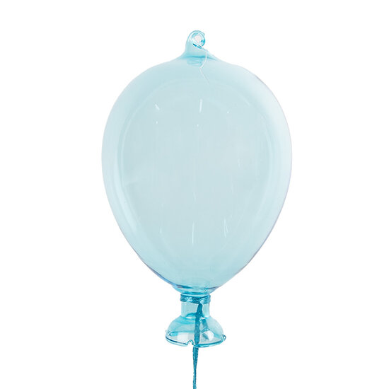 Clayre &amp; Eef   | Decoratie hanger ballon Blauw &oslash; 10x17 cm | 6GL4440