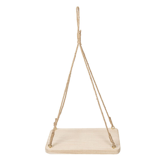 Clayre &amp; Eef   | Plantenhanger Binnen Beige 40x25x3/63 cm | 6H1753