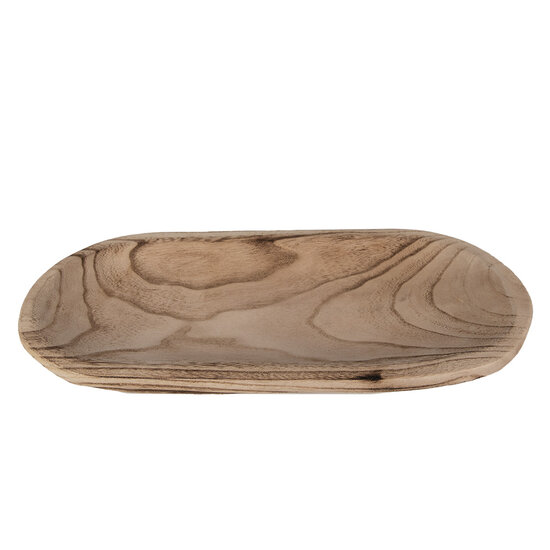 Clayre &amp; Eef   | Serveerschaal Bruin 40x18x4 cm | 6H2130