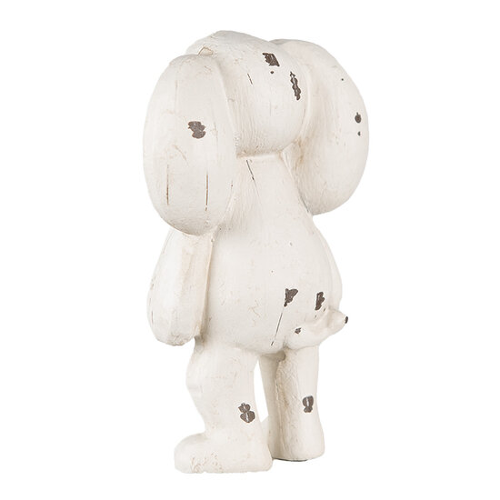 Clayre &amp; Eef   | Decoratie Beeld Olifant Beige, Bruin 6x4x10 cm | 6PR3640