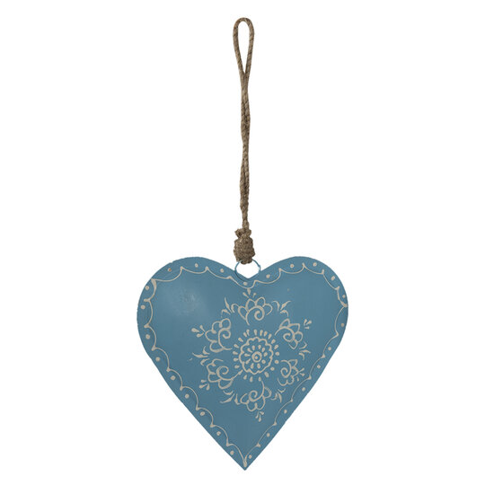 Clayre &amp; Eef   | Decoratie hanger hart 16x5x16 cm | 6Y5269