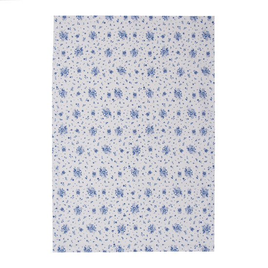 Clayre &amp; Eef   | Theedoek Beige, Blauw 50x70 cm | BRB42