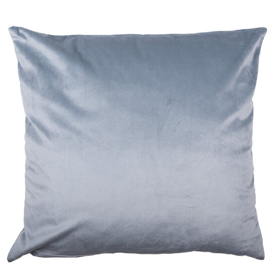 Clayre &amp; Eef   | Kussenhoes Blauw 45x45 cm | KTU021.001BL