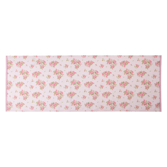 Clayre &amp; Eef   | Tafelloper Roze 50x140 cm | SWR64