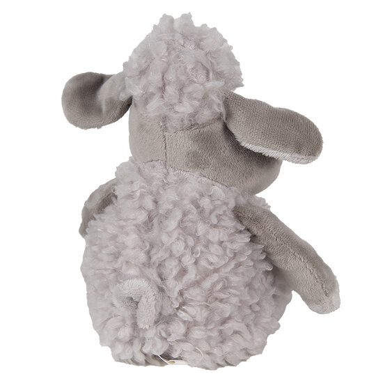 Clayre &amp; Eef   | Knuffel Schaap Grijs 10x15x19 cm | TW0595CH