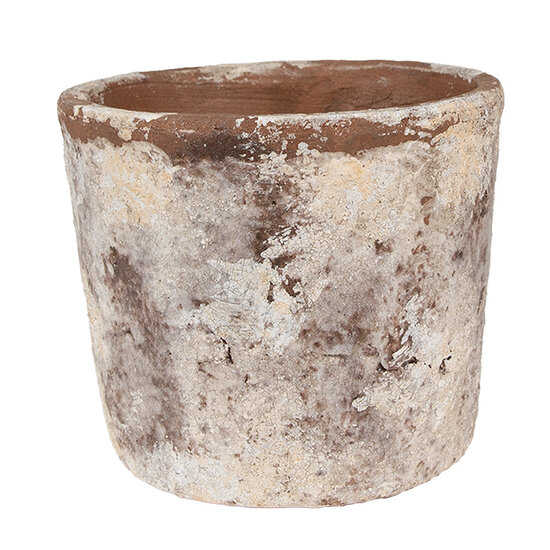 Clayre &amp; Eef   | Bloempot Binnen Beige &oslash; 16x14 cm | 6TE0526L