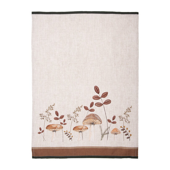 Clayre &amp; Eef   | Theedoek Beige 50x70 cm | LFJ42-2