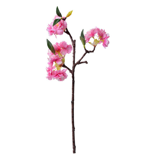 Clayre &amp; Eef   | Decoratie tak met bloemen Roze 16x8x38 cm | 6PL0315